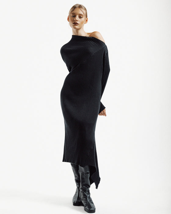 Isolde Asymmetrical Knit Dress Isolde Asymmetrical Knit Dress