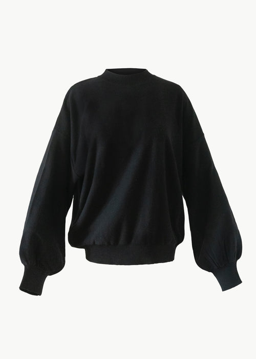 Trondheim Sweater in Black